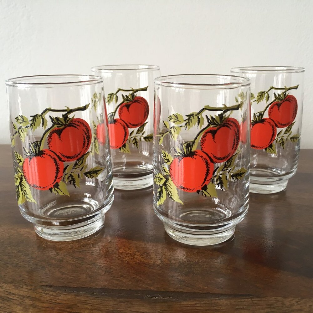 Dominion Glass 5 oz Tomato Juice Tubblers Set of 4